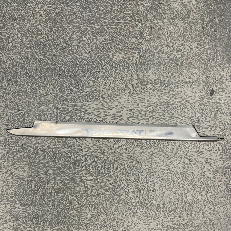 Maserati Quattroporte 4&nbsp;Chrome Plated FRONT LH SILL - 378305311