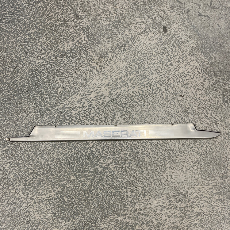 Maserati Quattroporte 4&nbsp;Chrome Plated FRONT RH SILL - 378305312