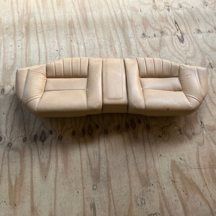 REAR SEATBACK COVER (BEIGE LEATHER) - 379151022