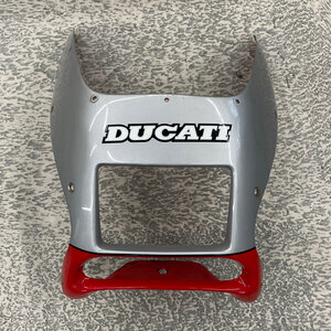 Ducati 750 sport Front fairing red silver - 48110021AB