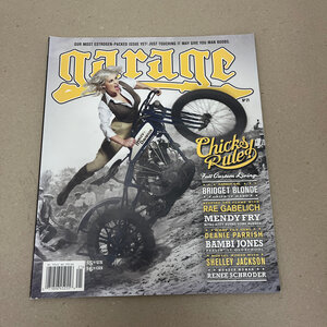 Garage Magazine #21 Garage Gal Bridget Blonde