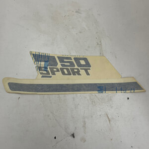 Ducati 750 sport decal transfer LH - 43710101A