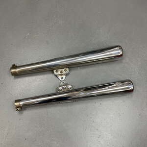 Conti F.M.C. exhaust set - 075584100 - 075584105 - bevel- 660 MM 