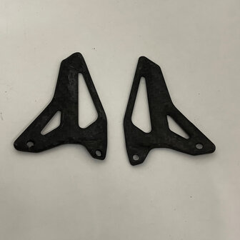 Ducati 848 1198 1098 Carbon heel plates set