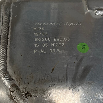 Maserati Quattroporte 5 Fuel tank alloy - 214699 - 233037