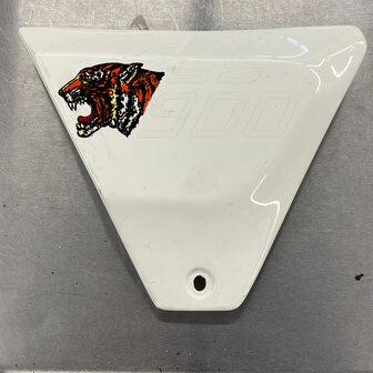 Ducati Bevel 900 darmah Side cover set White - 080191785