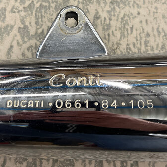Ducati Bevel Pantah Conti Exhaust set  - 066184105 - 066184100