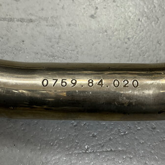Ducati Bevel Exhaust pipe - 075984020