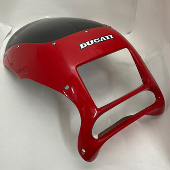 Ducati 900 sport Red Front cowling + smoke windshield 48130021A