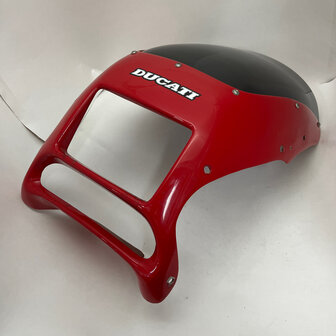 Ducati 900 sport Red Front cowling + smoke windshield 48130021A
