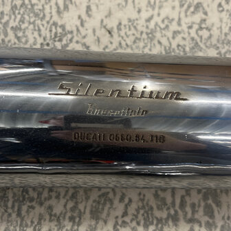 Ducati Bevel Exhaust set - Silentium - 066084115 - 066084110