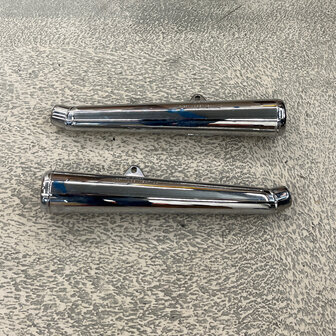 Ducati Bevel Pantah Conti Exhaust set  - 066184105 - 066184100