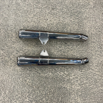 Ducati Bevel Pantah Conti Exhaust set  - 066184105 - 066184100