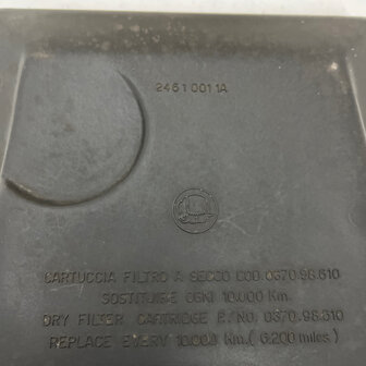 Ducati 750 sport Air filter box cover - 24610011A