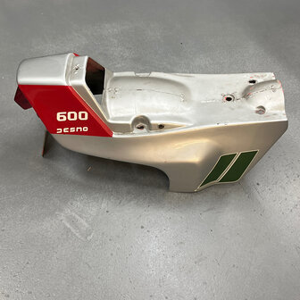 Ducati Pantah 600 SL Rear cowling Red silver - 066185450