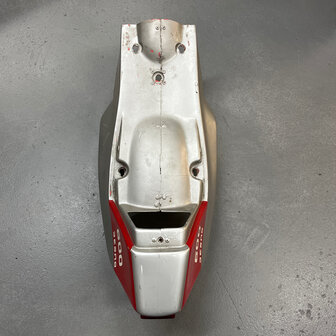 Ducati Pantah 600 SL Rear cowling Red silver - 066185450