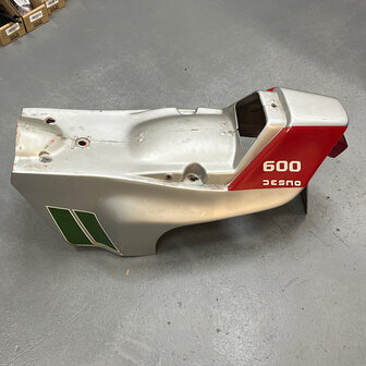 Ducati Pantah 600 SL Rear cowling Red silver - 066185450