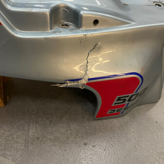 Ducati Pantah 500 SL Seat - Cowling blue silver - 066185450