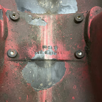 Ducati paso 851 mudguard red - 56430121A