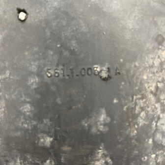Ducati 750 sport Plate  Holder - 56110031A