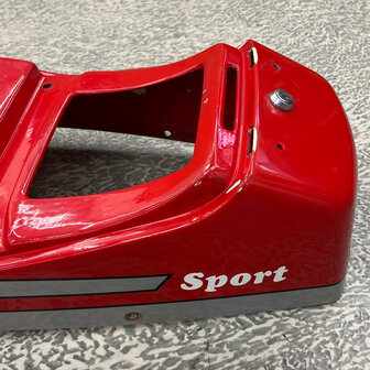 Ducati 750 sport Rear Fairing Red - silver - 48310032AB