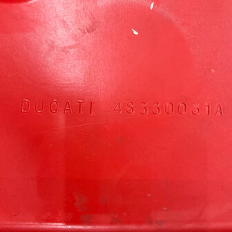 Ducati 750 sport Rear Fairing Red - silver - 48310032AB