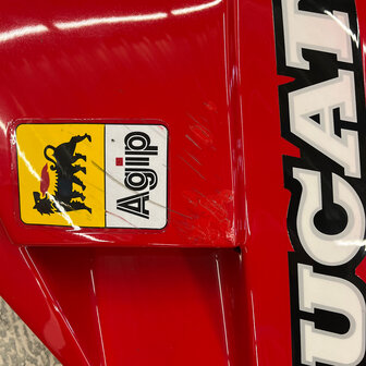 Ducati 851 FAIRING, RH - Red black - 48030021C - 48010021CA