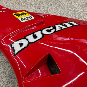 Ducati 851 FAIRING, LH - Red black - 48030011D - 48010011DA