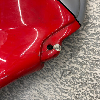 Ducati 750 900 sport Fuel tank - Red - Silver - 58610021AB