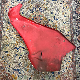 Ducati 750 900 sport Fuel tank - Red - Silver - 58610021AB