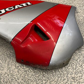 Ducati 750 sport Left hand fairing red - silver - 58610031AB