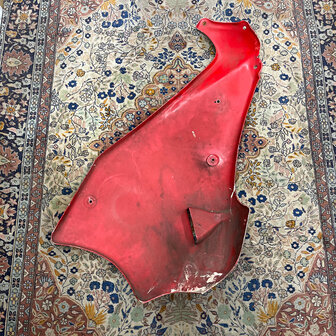 Ducati 750 sport Left hand fairing red - silver - 58610031AB
