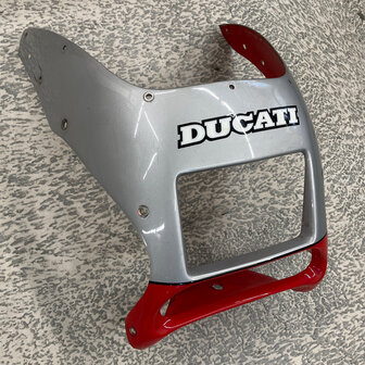 Ducati 750 sport Front fairing red silver - 48110021AB