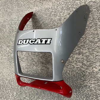 Ducati 750 sport Front fairing red silver - 48110021AB