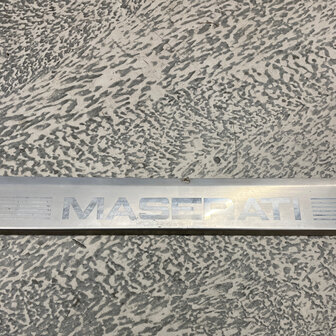 Maserati Quattroporte 4&nbsp;Chrome Plated FRONT RH SILL - 378305312