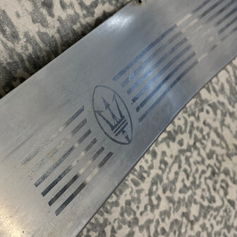 Maserati Quattroporte 4&nbsp;Chrome Plated Rear LH SILL - 378305321