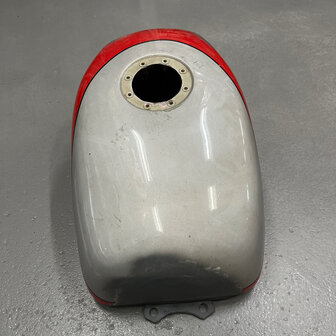 Ducati 750 900 sport Fuel tank - Red - Silver - 58610021AB 