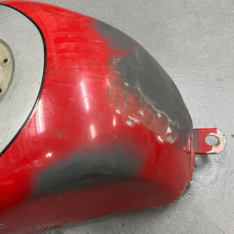 Ducati 750 900 sport Fuel tank - Red - Silver - 58610021AB 