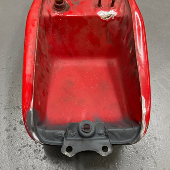 Ducati 750 900 sport Fuel tank - Red - Silver - 58610021AB 
