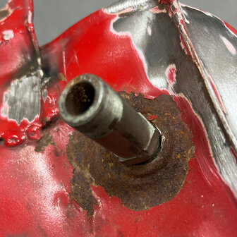 Ducati 750 900 sport Fuel tank - Red - Silver - 58610021AB 