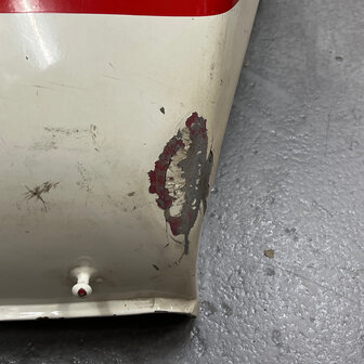 Ducati Mike hailwood replica bevel Tank - Red - White - 079783505