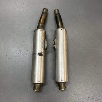 Ducati supersport Scratched Ducati SET exhaust bos