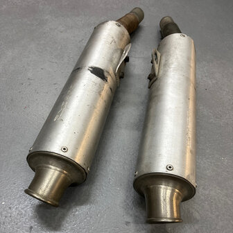 Ducati supersport Scratched Ducati SET exhaust bos