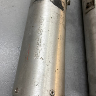 Ducati supersport Scratched Ducati SET exhaust bos