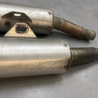 Ducati supersport Scratched Ducati SET exhaust bos