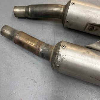Ducati supersport Scratched Ducati SET exhaust bos