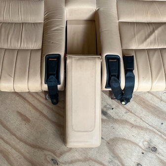 REAR SEATBACK COVER (BEIGE LEATHER) - 379151022