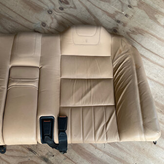 REAR SEATBACK COVER (BEIGE LEATHER) - 379151022