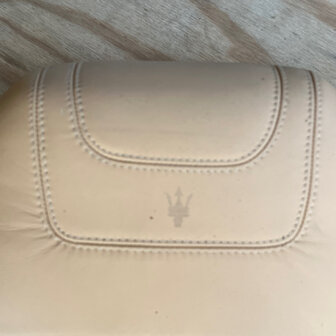 REAR SEATBACK COVER (BEIGE LEATHER) - 379151022