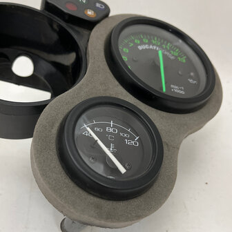 Ducati 916 996 748 900 ss Tachometer - water gauge - speedometer holder - 40740011A - 40440061A - 40240061B 
